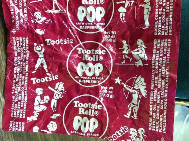 Indian on a tootsie pop deals